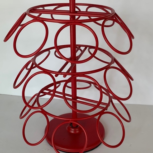 Keurig 27 count carousel K cup holder Red - Picture 1 of 6